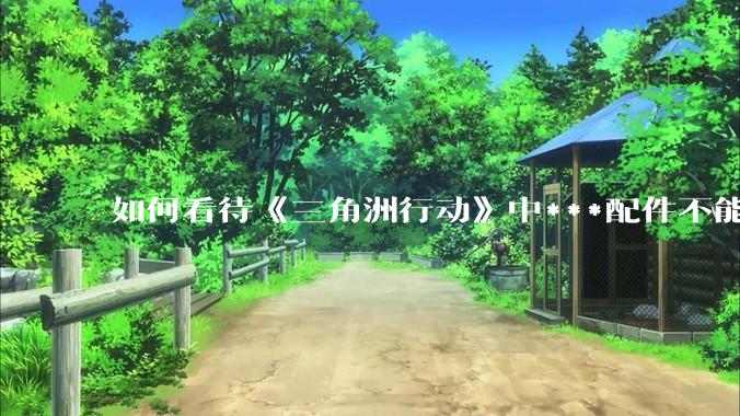 如何看待《三角洲行动》中***配件不能赛保险这一行为？