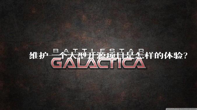 维护一个大型开源项目是怎样的体验？